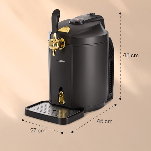 Černé výčepní zařízení Klarstein Skal-image-1