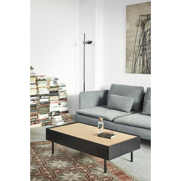 Černý konferenční stolek Teulat Arista-image-1