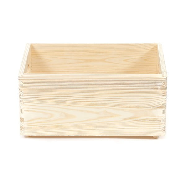 Úložný box z borovicového dřeva Compactor Custom, 30 x 20 x 14 cm-image-3