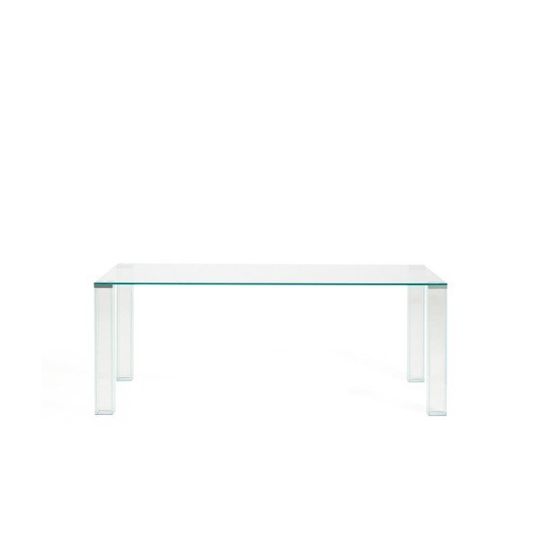 Skleněný jídelní stůl 100x200 cm Adularia – Kave Home-image-2