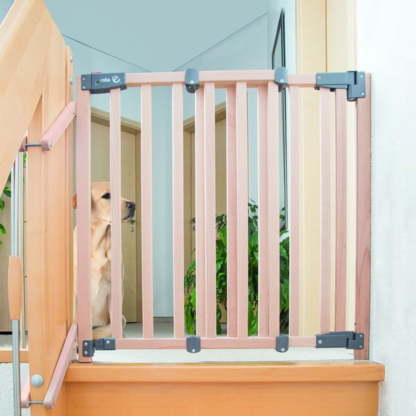 Zábrana do dveří z bukového dřeva v přírodní barvě – Roba-image-3