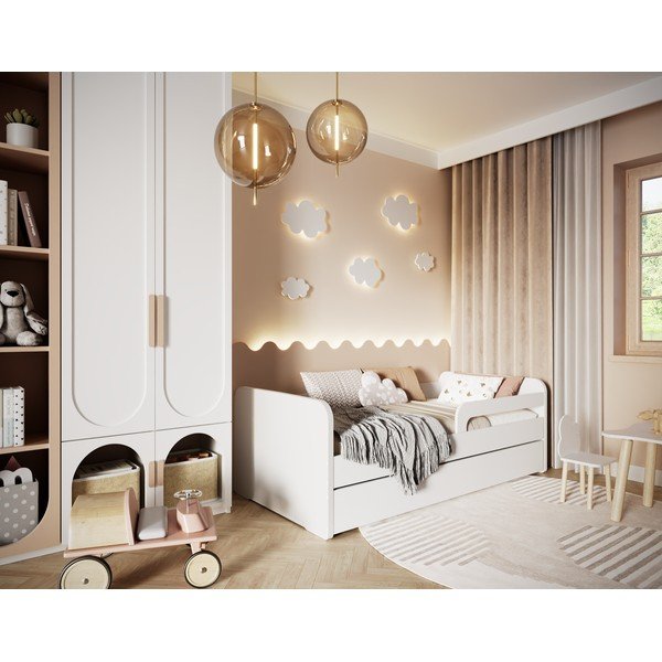 Bílá dětská postel s roštem 80x200 cm Duuli – ELTAP-image-2