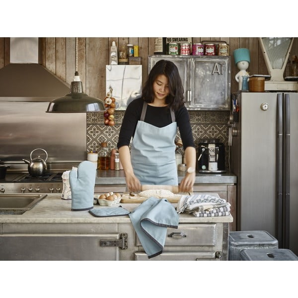 Béžová bavlněná kuchyňská zástěra Tiseco Home Studio-image-1