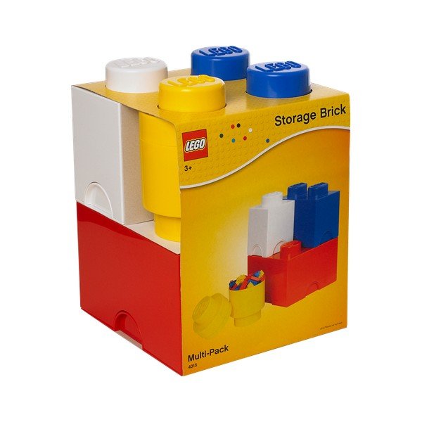 Sada 4 úložných boxů LEGO®-image-1