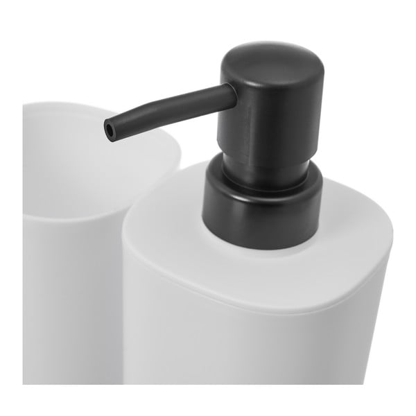 Bílá sada doplňků do koupelny – Casa Selección-image-3