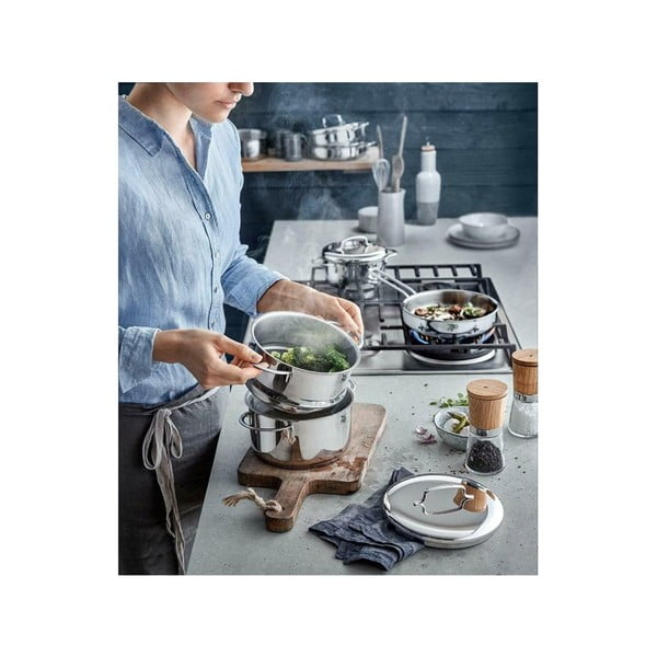 Nerezový hrnec s poklicí WMF Cromargan® Mini, ⌀ 12 cm-image-1