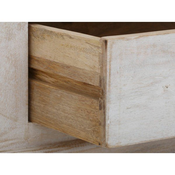 Bílá šatní skříň z mangového dřeva 100x175 cm Rana – Støraa-image-4