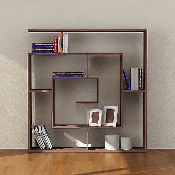 Hnědá police Labyrint-image-1