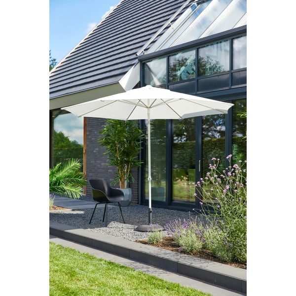 Bílý slunečník ø 300 cm Sophie – Hartman-image-1