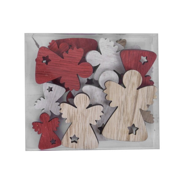 Sada 18 vánočních ozdob ve tvaru andělíčku Ego Dekor-image-1