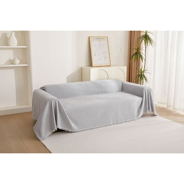 Světle šedý 4místný potah na pohovku Talo – Filumi-image-1