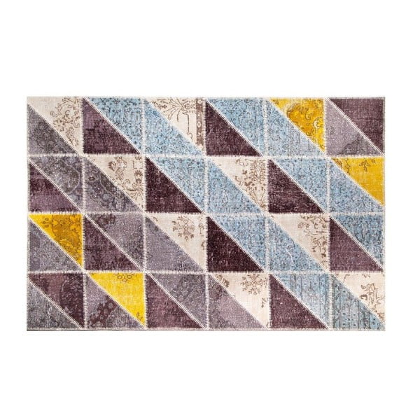Vlněný koberec Allmode Sivas Multi II, 200x140 cm