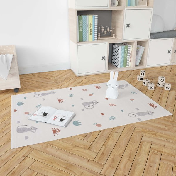 Dětský koberec Nattiot Little Wild Monkey, 120 x 170 cm-image-2
