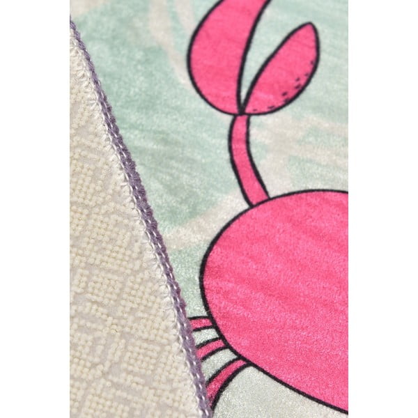 Dětský protiskluzový koberec Conceptum Hypnose Mermaid, ø 140 cm-image-2