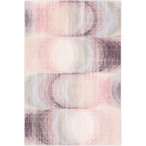 Světle růžový vlněný koberec 133x190 cm Kaola – Agnella