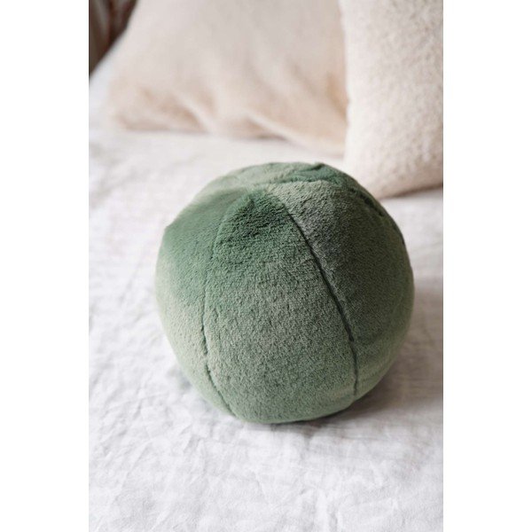 Dekorační polštář z mikroplyše ø 25 cm Top – Mioli Decor-image-2