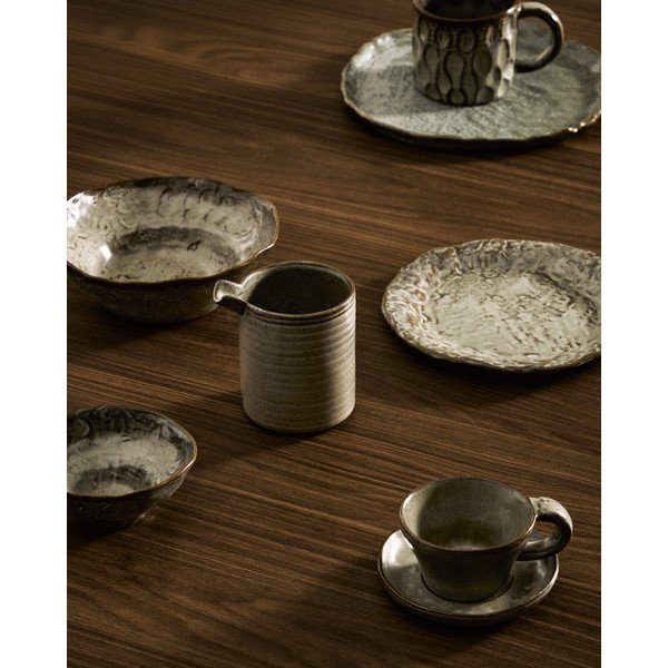 Šedá keramická polévková miska Alenia – Kave Home-image-1