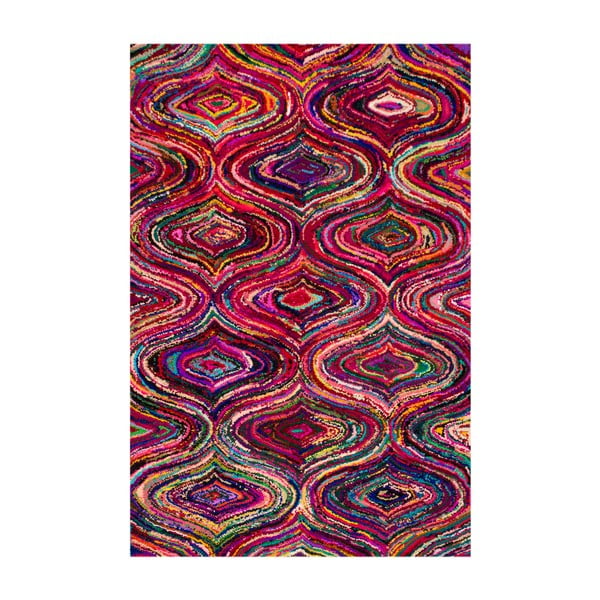 Ručně tuftovaný koberec Chindi Daksha, 244x153 cm
