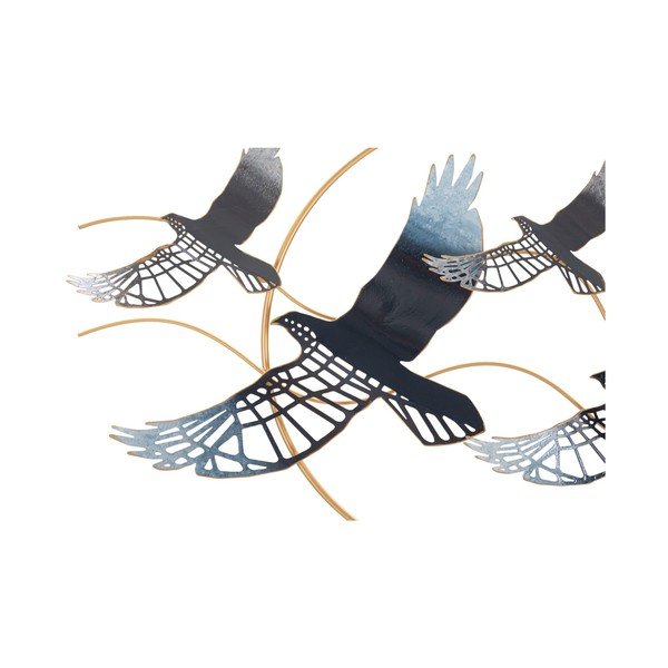 Kovová nástěnná dekorace 91x50 cm Birds – Mauro Ferretti-image-2
