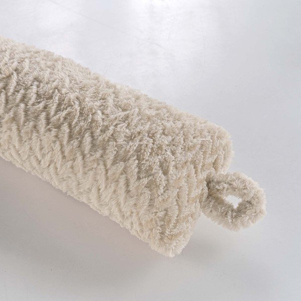 Béžová ochrana proti průvanu 10x80 cm Flanela – douceur d'intérieur-image-2