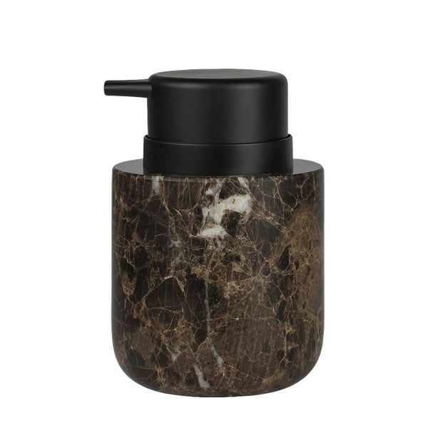 Hnědý mramorový dávkovač mýdla 200 ml Marble – Mette Ditmer Denmark