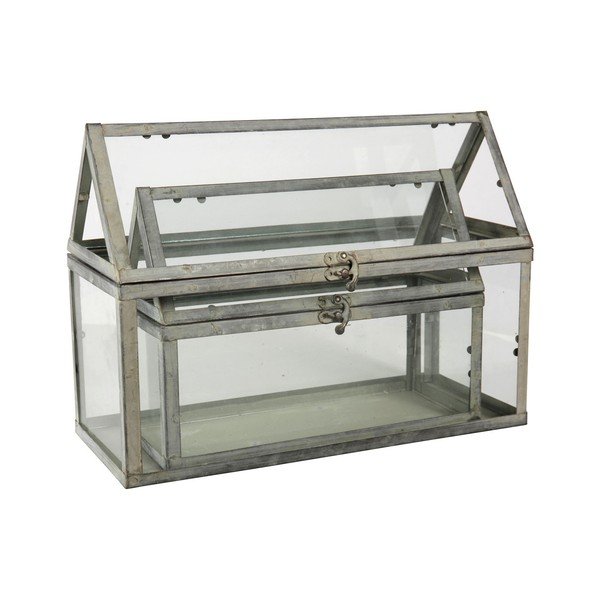 Sada 2 dekorativních boxů Côté Table Jardinet-image-3