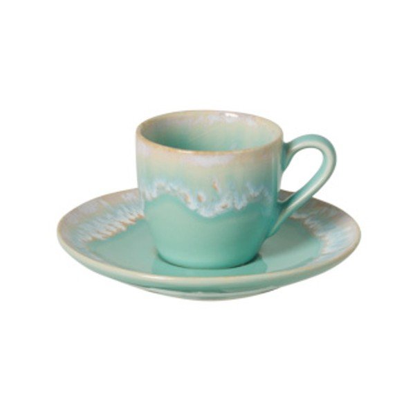 Tyrkysový kameninový šálek na espresso 100 ml Taormina – Casafina