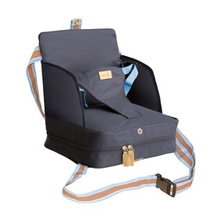 Tmavě modrý dětský podsedák Booster Seat – Roba