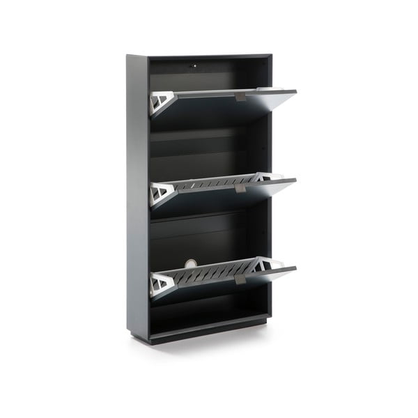 Petrolejově modrý botník se 3 zásuvkami Marckeric Luka-image-3