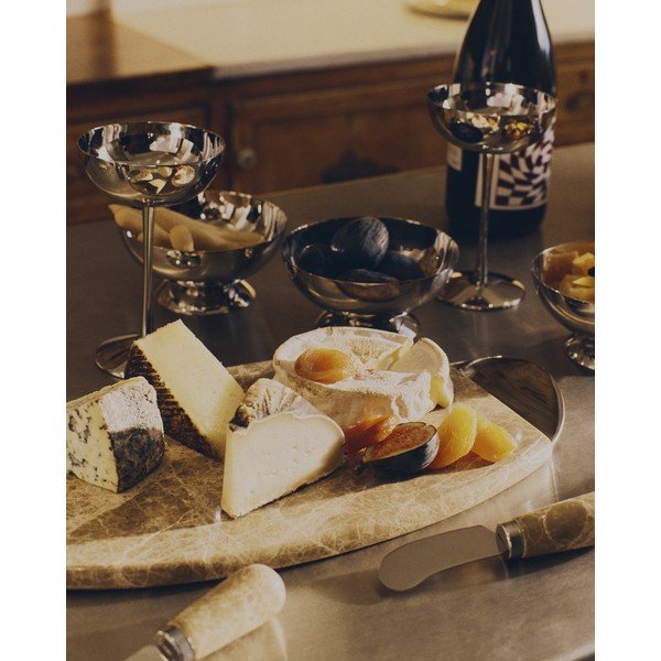 Servírovací mramorové prkénko 39,5 x 21 cm Adoma – Kave Home-image-1