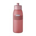 Světle červená plastová lahev 500 ml Ellipse – Mepal