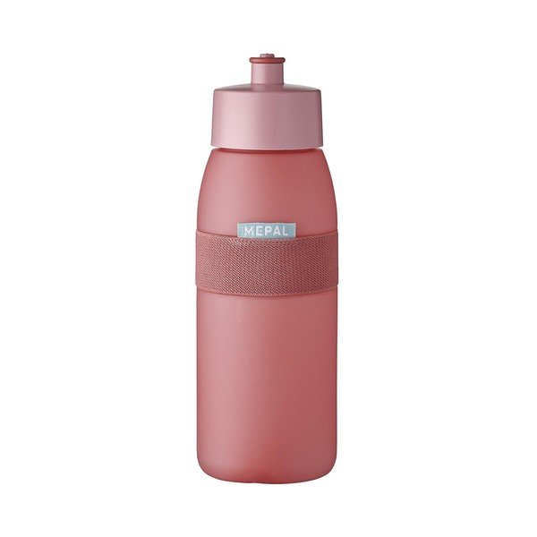 Světle červená plastová lahev 500 ml Ellipse – Mepal