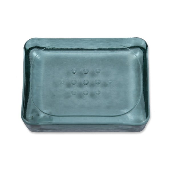 Podložka pod mýdlo z recyklovaného skla Garden Trading Wells Soap Dish