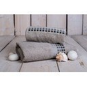 Šedý bavlněný ručník 100x50 cm Darwin - My House