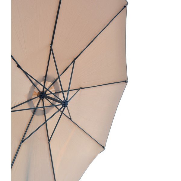 Béžový slunečník ø 350 cm - Rojaplast-image-1
