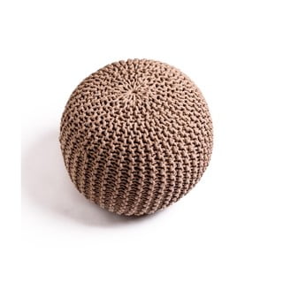 Pískově hnědý sedací puf Bonami Essentials Jagger