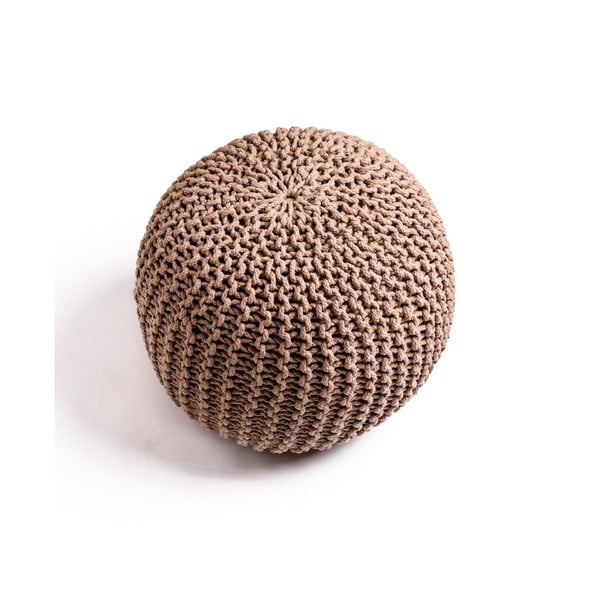 Pískově hnědý sedací puf Bonami Essentials Jagger-image-1