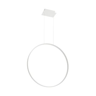 Bílé LED závěsné svítidlo 78x16 cm Tim - Nice Lamps