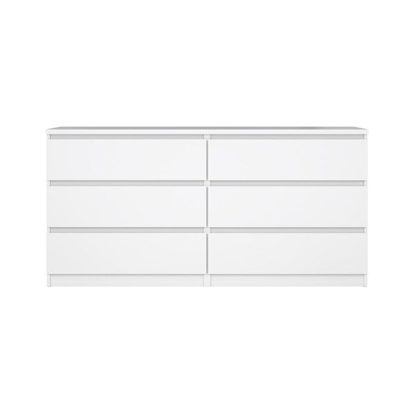 Bílá komoda 154x76x50 cm Naia – Tvilum-image-2