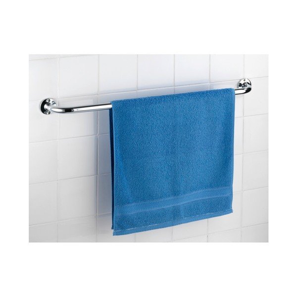 Nástěnný držák na ručníky Wenko Basic, 80 cm-image-1