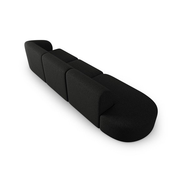 Černá pohovka 302 cm Shane – Micadoni Home-image-2