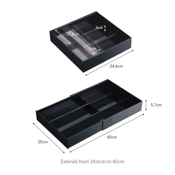 Plastový organizer do šuplíku Tower – YAMAZAKI-image-3