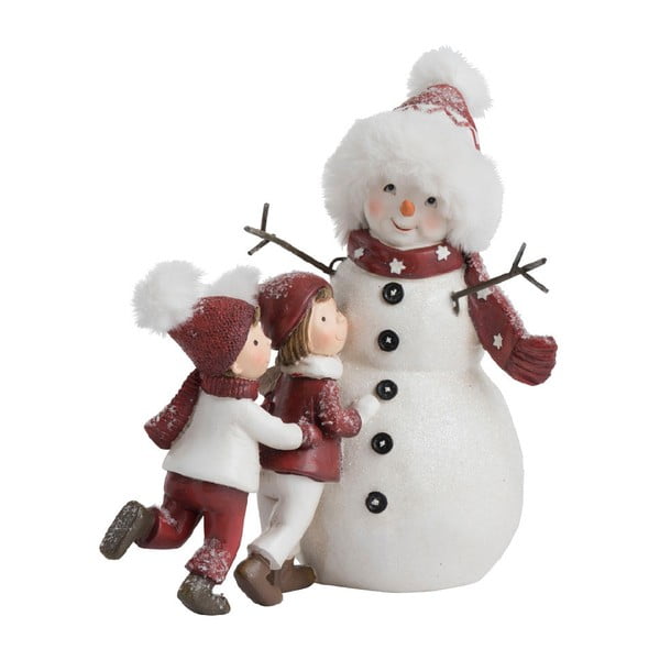 Dekorativní vánoční soška J-Line Snowmen