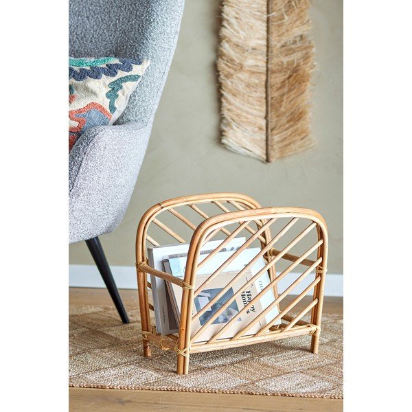 Ratanový stojan na časopisy Baker – Bloomingville-image-1