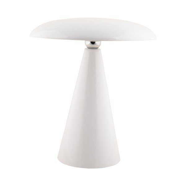 Bílá LED stmívatelná stolní lampa (výška 26 cm) Phoebe – Leitmotiv-image-2