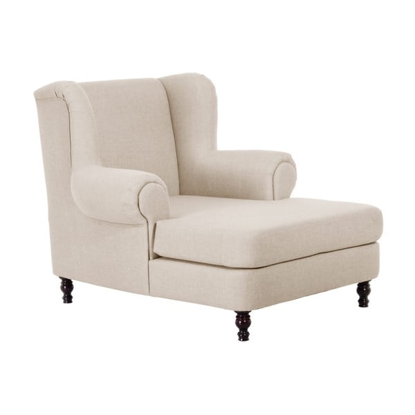 Krémové křeslo ušák Max Winzer Mareille Cream