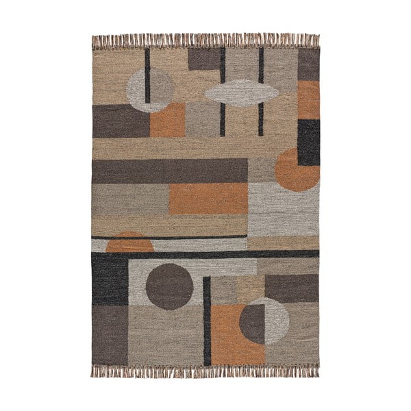 Pratelný ručně tkaný koberec z recyklované bavlny 120x170 cm Chandia – Universal