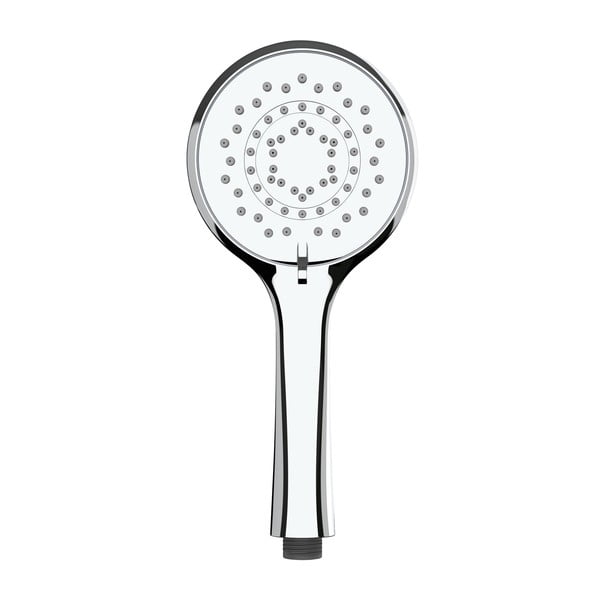 Úsporná chromovaná sprchová hlavice Wenko Automatic, ø 11 cm