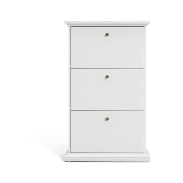 Bílý výklopný botník Paris – Tvilum-image-3