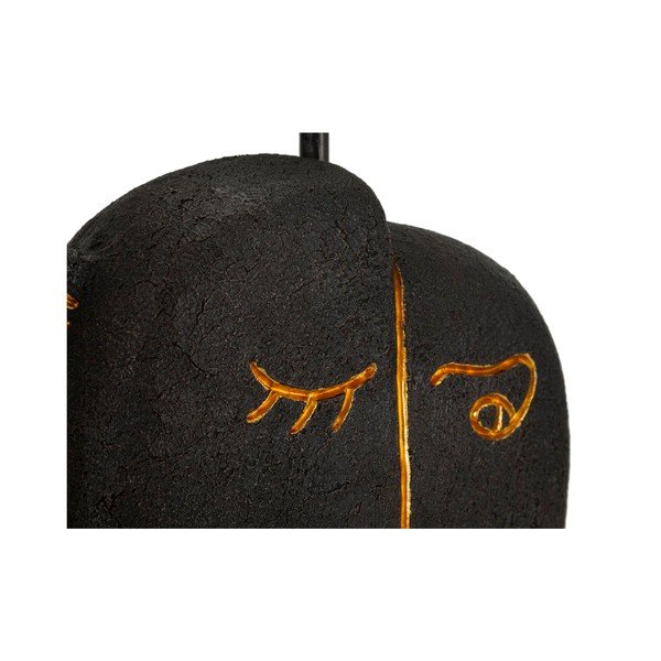 Hnědá stolní lampa s textilním stínidlem (výška 39,5 cm) Tribal – Mauro Ferretti-image-4